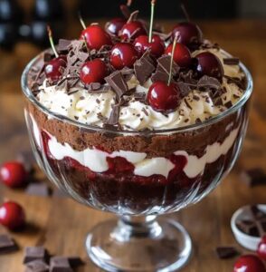 Decadent Black Forest Trifle Recipe