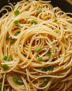 Garlic Sesame Noodles With A Twist Recipe