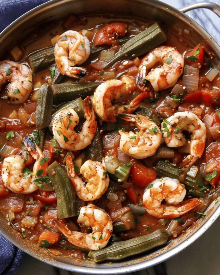 Smoky Shrimp And Okra Delight Recipe