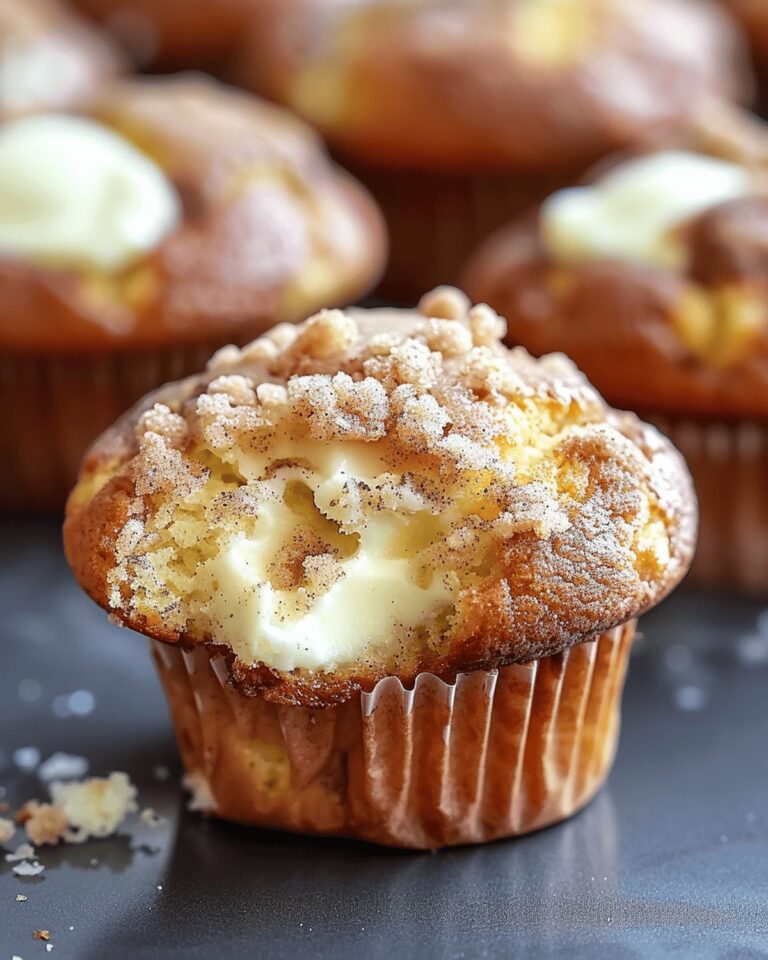 Cinnamon Cream Cheese Delight Muffins Recipe