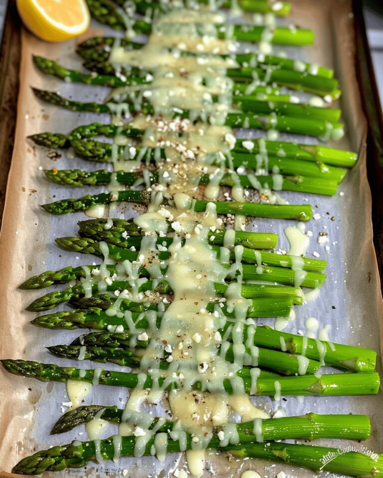 Garlic Parmesan Asparagus Bake Recipe