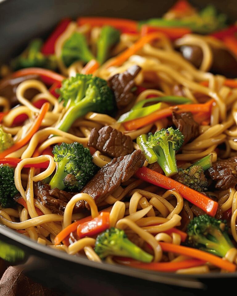Beef Lo Mein Delight Recipe
