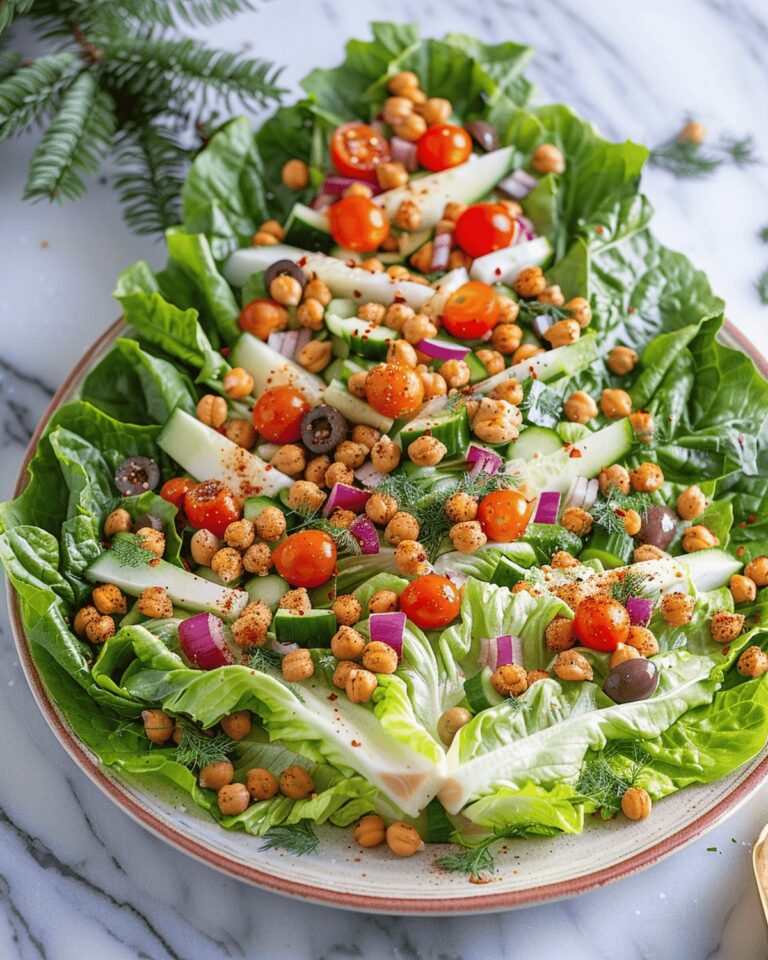 Romaine Lettuce Salad Christmas Delight Recipe