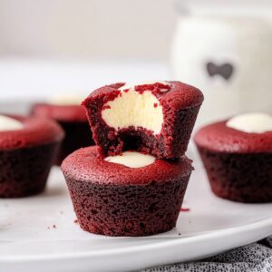 Velvety Mini Red Velvet Cheesecake Recipe