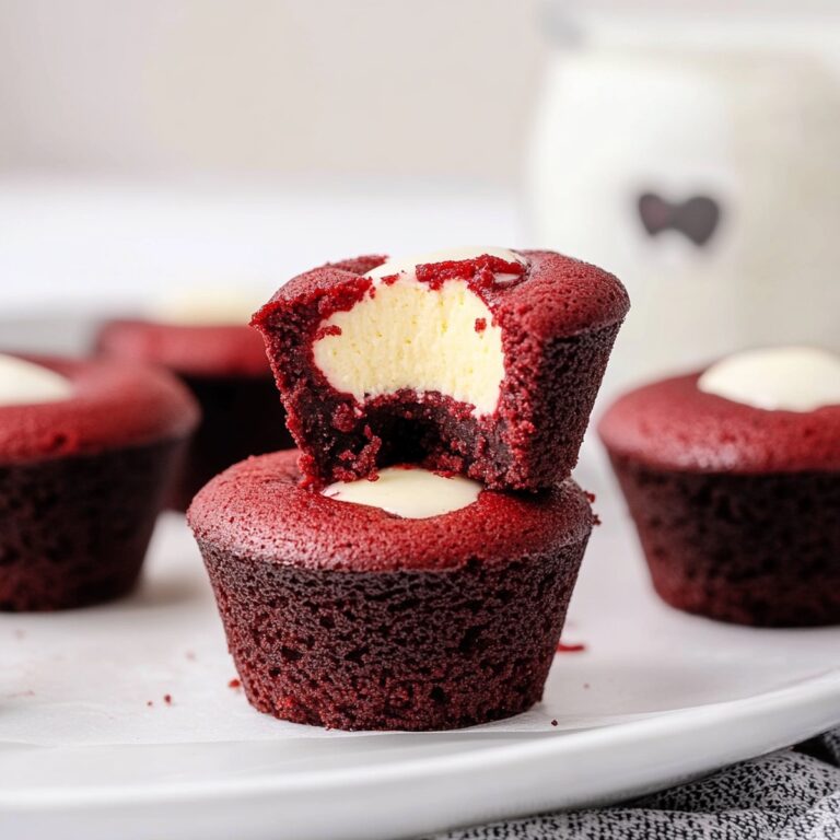 Velvety Mini Red Velvet Cheesecake Recipe