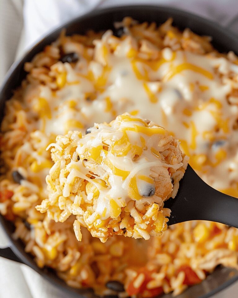 Cheesy Chicken Fiesta Rice Recipe