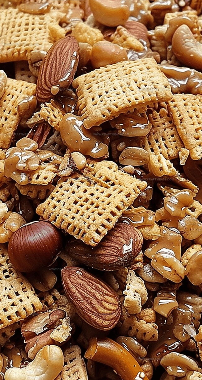 Sweet and Crunchy Toffee Chex Mix Everyone Loves