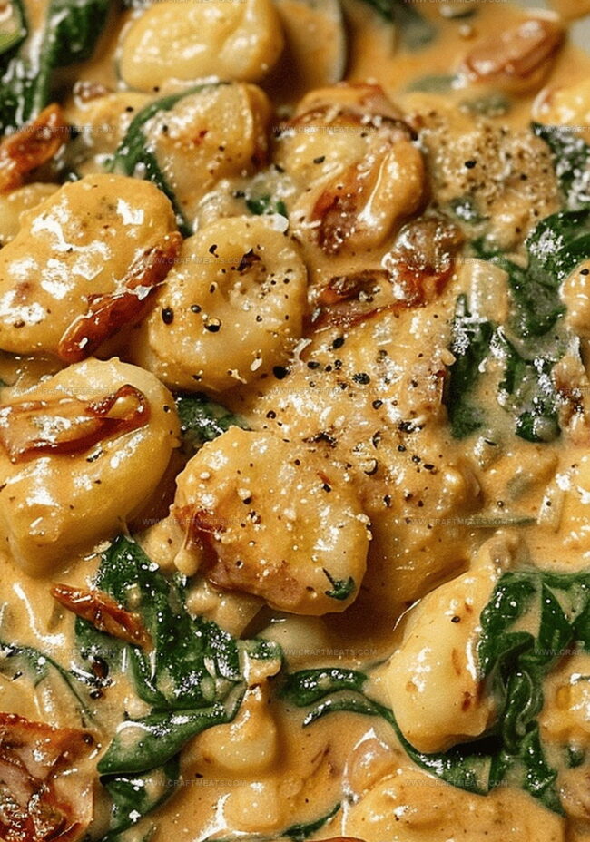 Step-by-Step Instructions for Gnocchi with Spinach and Sundried Tomato
