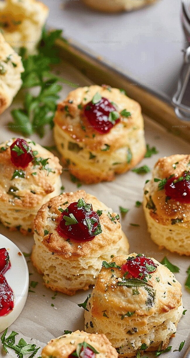 The Savory Sweetness of Cranberry Cheese Scones