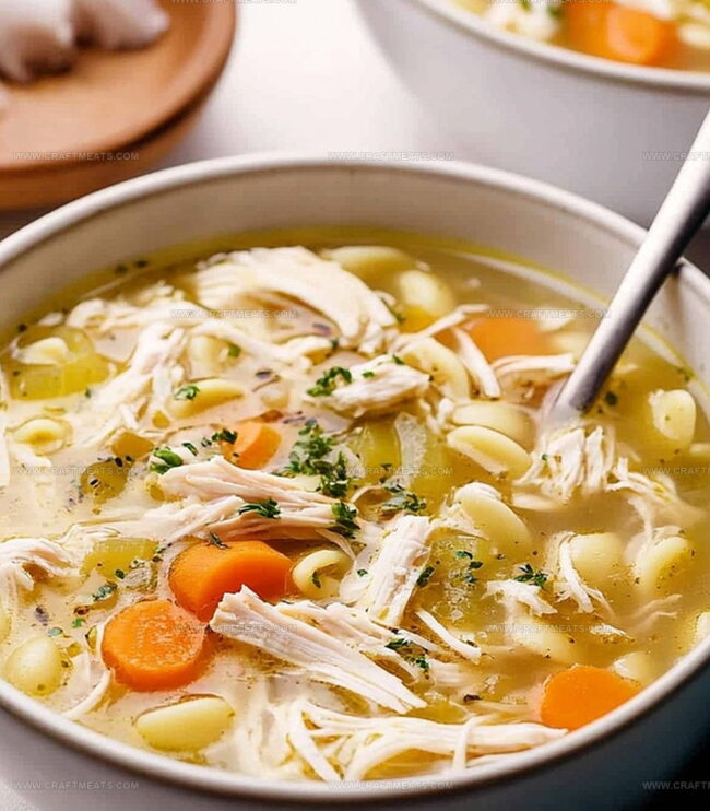 How To Make Crockpot Chicken Noodle Soup