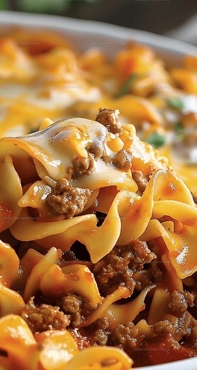 Creamy Beef Noodle Comfort in a Bowl