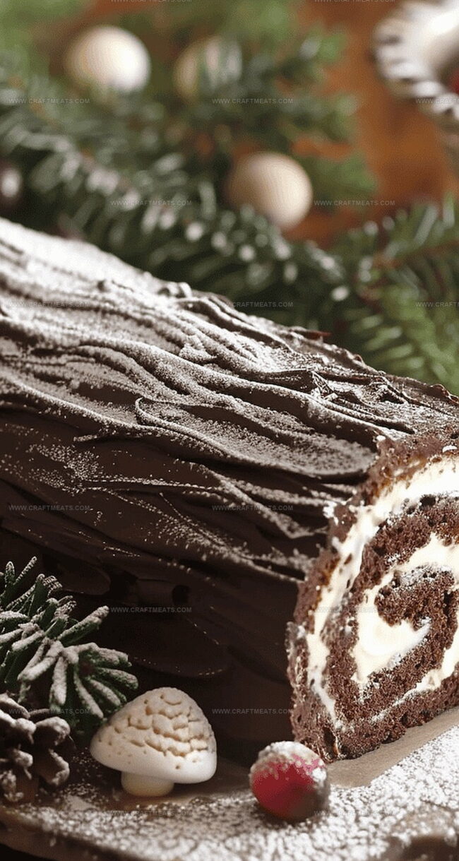 Chocolate Hazelnut Yule Log Summary
