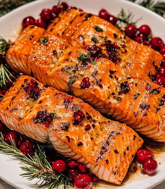 Cooking Christmas Salmon With Holiday Flavors