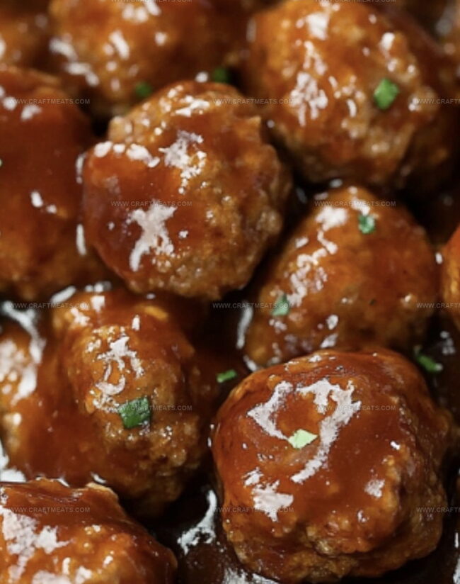 Steps To Prep Slow Cooker Salisbury Steak Meatballs