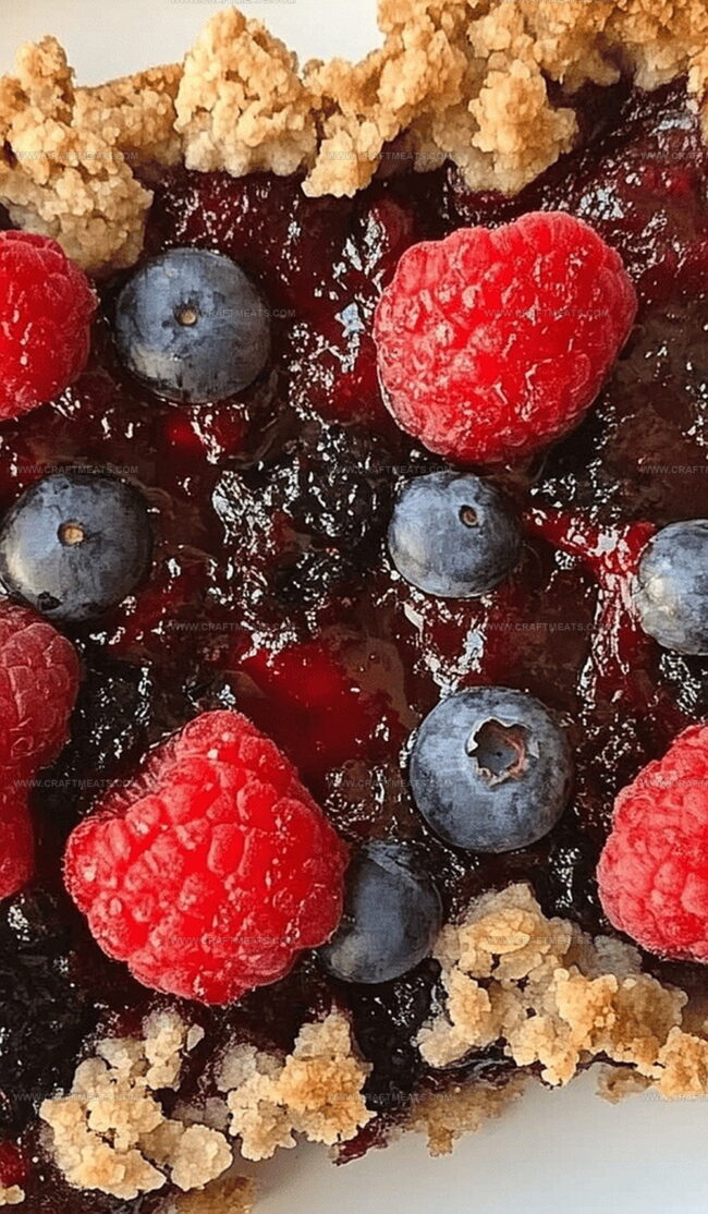How to Make Healthy Berry Oatmeal Bars for Breakfast