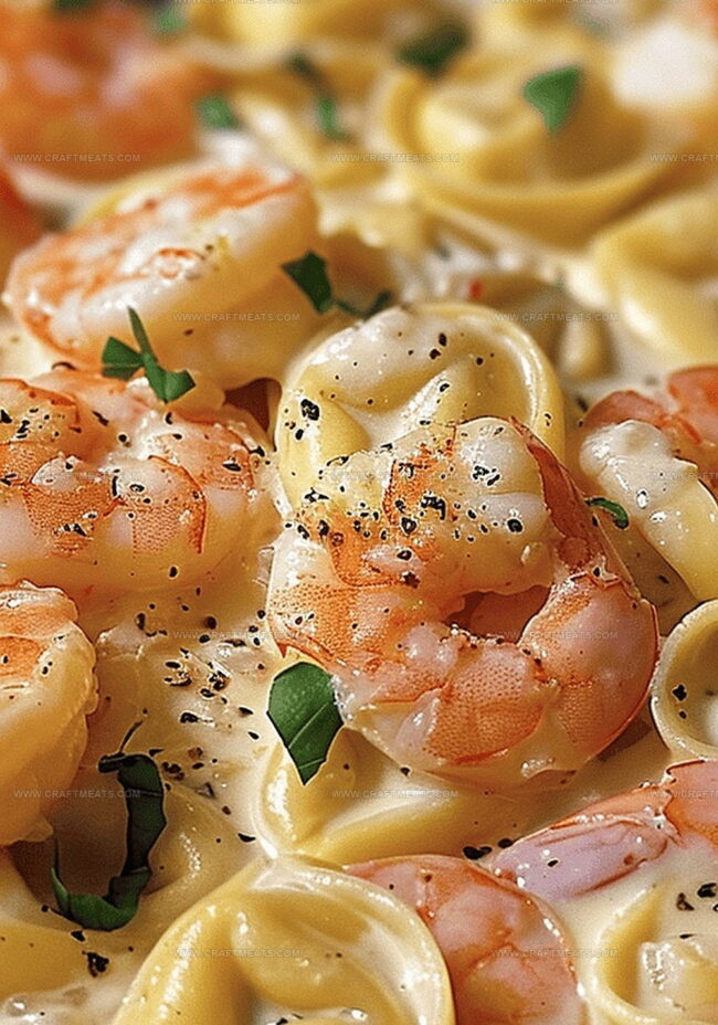 Cooking Guide for Cheesy Shrimp Tortellini Delight