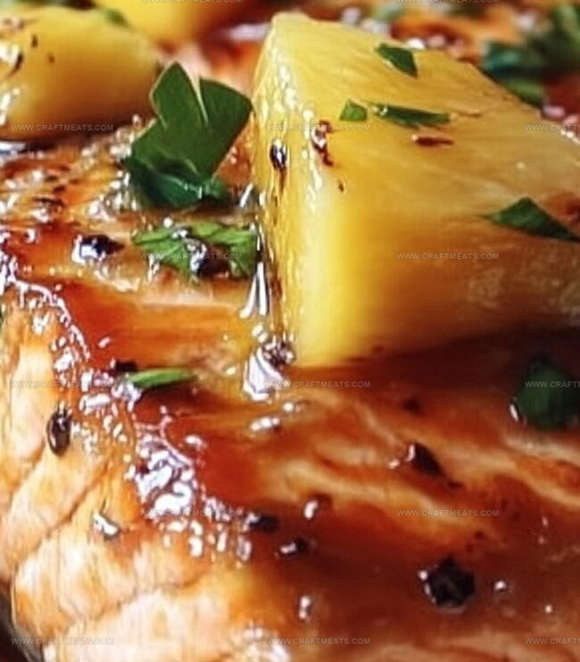 How To Pan Sear Or Bake Honey Pineapple Salmon