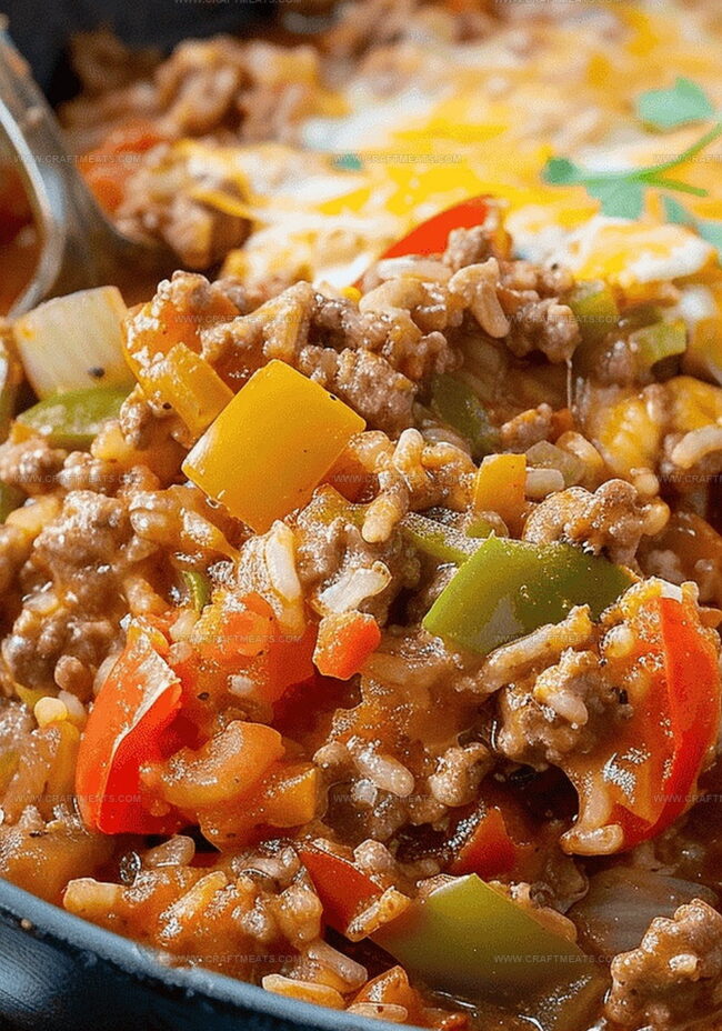 Cooking Instructions for Stuffed Pepper Skillet Delight