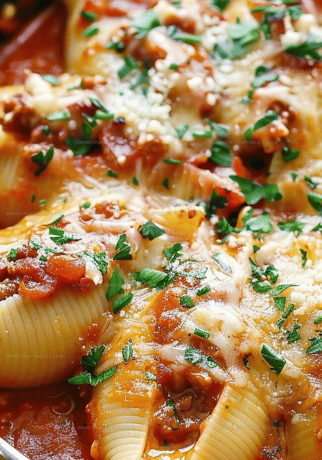 Steps for Making Skillet Stuffed Pasta