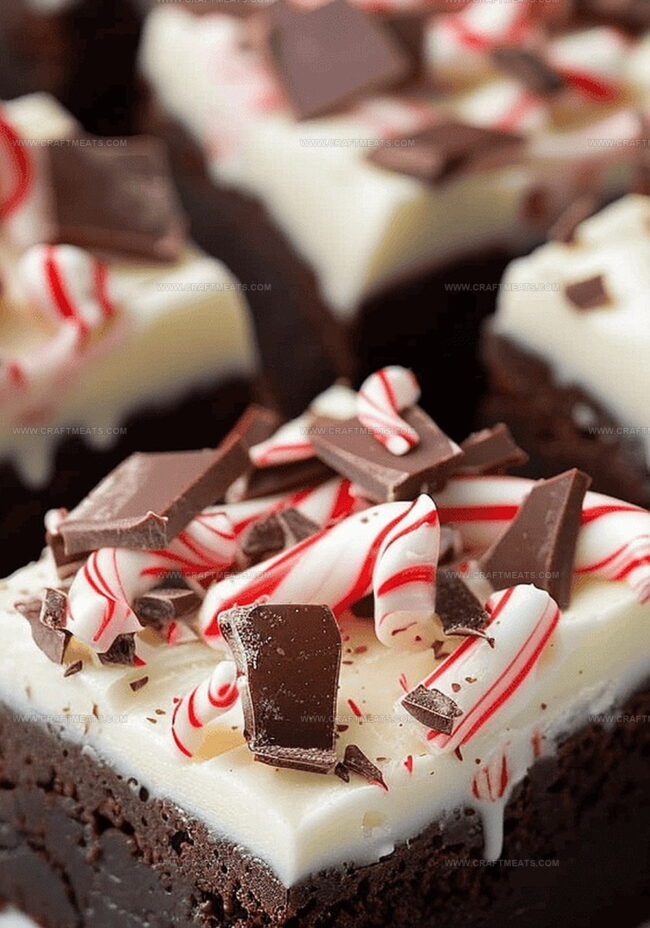How to Bake and Cool Peppermint Brownies