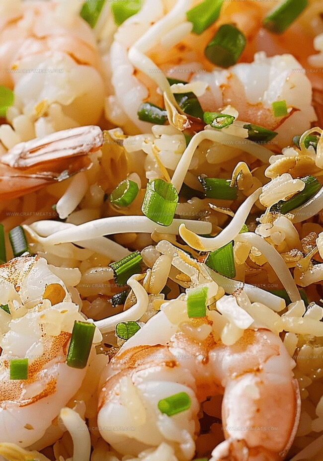 Cooking Steps for Shrimp Rice Delight