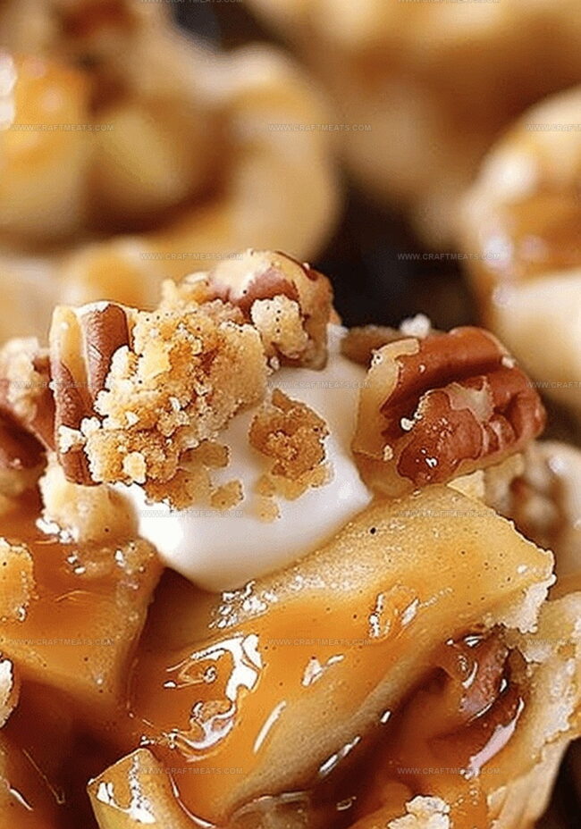 Steps for Mixing and Baking Apple Muffins