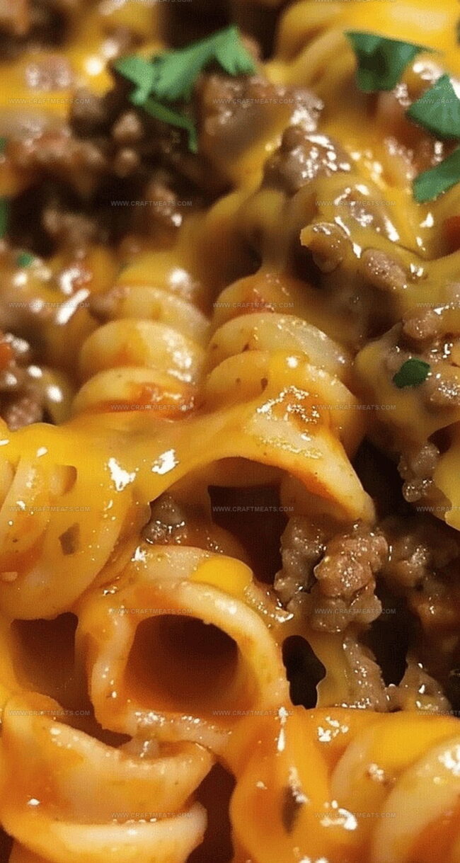 Cheesy Taco Pasta That’s a Weeknight Hit