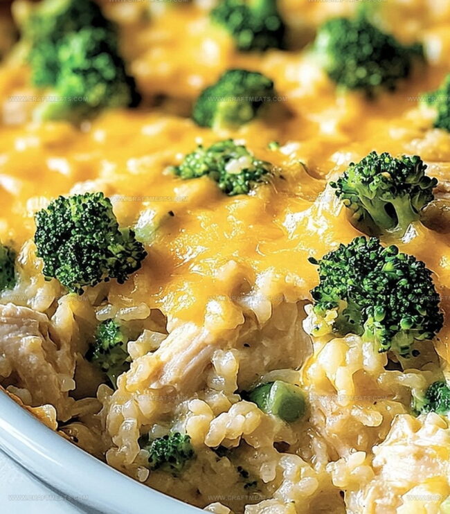 How To Prepare Easy Cheesy Chicken Broccoli Rice Casserole