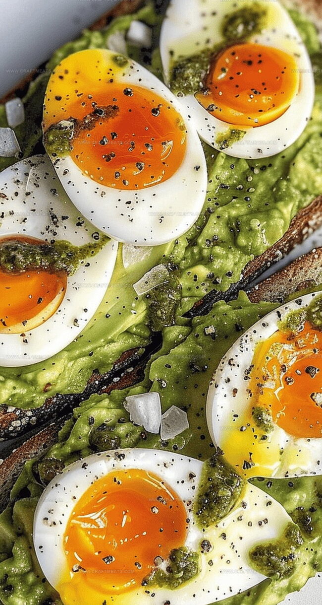 Why Jammy Egg, Avocado & Pesto Toast Is Breakfast Goals