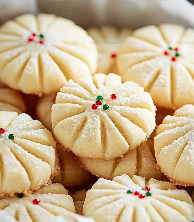 How To Make Whipped Shortbread Cookies Simply