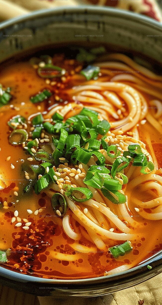 What’s Hot About Spicy Miso Garlic Noodle Soup