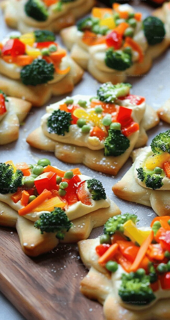 Why Everyone Loves Holiday Veggie Tree Bites