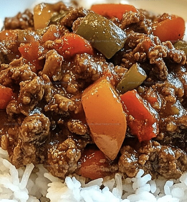 How To Make Beef And Pepper Rice Bowl Easy