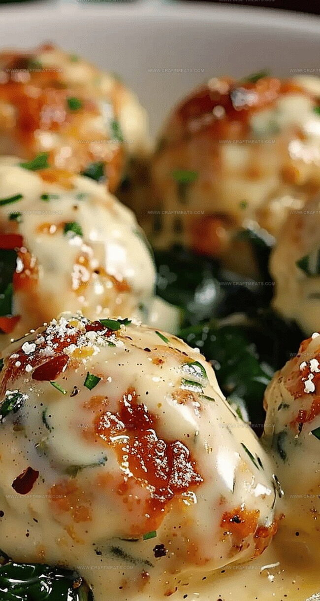 Why You’ll Love Chicken Ricotta Meatballs with Creamy Spinach Sauce