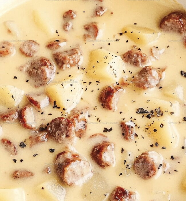 How To Cook Cheesy Sausage Potato Soup