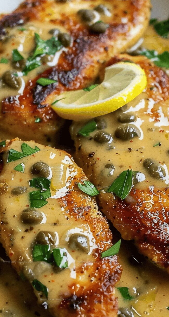 Lemon Caper Chicken with a Tangy Kick