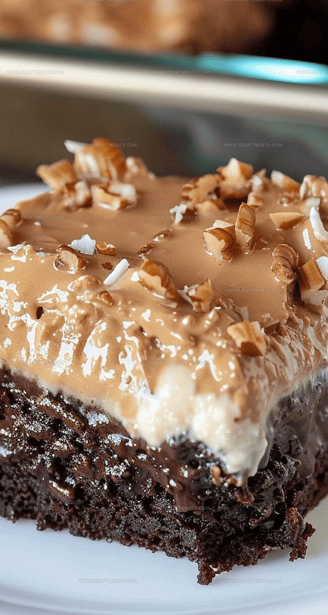 Why Decadent Chocolate Coconut Poke Cake Is a Showstopper