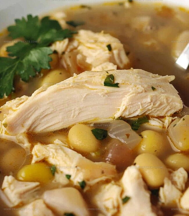Steps To Make White Chicken Chili Warm And Hearty