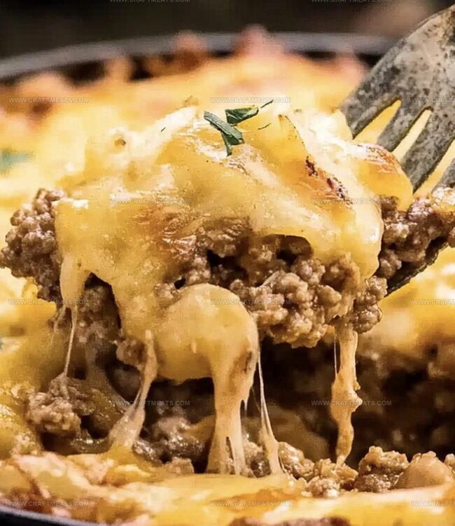 Simple Instructions for The Best Hobo Casserole Ground Beef