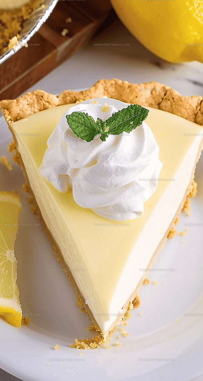 Why Lemon Dream No-Bake Pie Feels Like Sunshine in a Bite