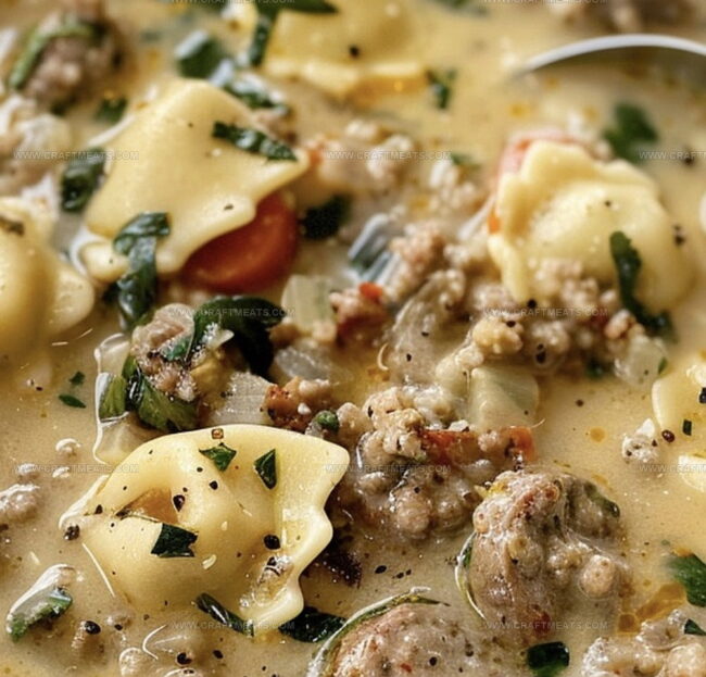 How To Make Sausage Tortellini Soup Quickly