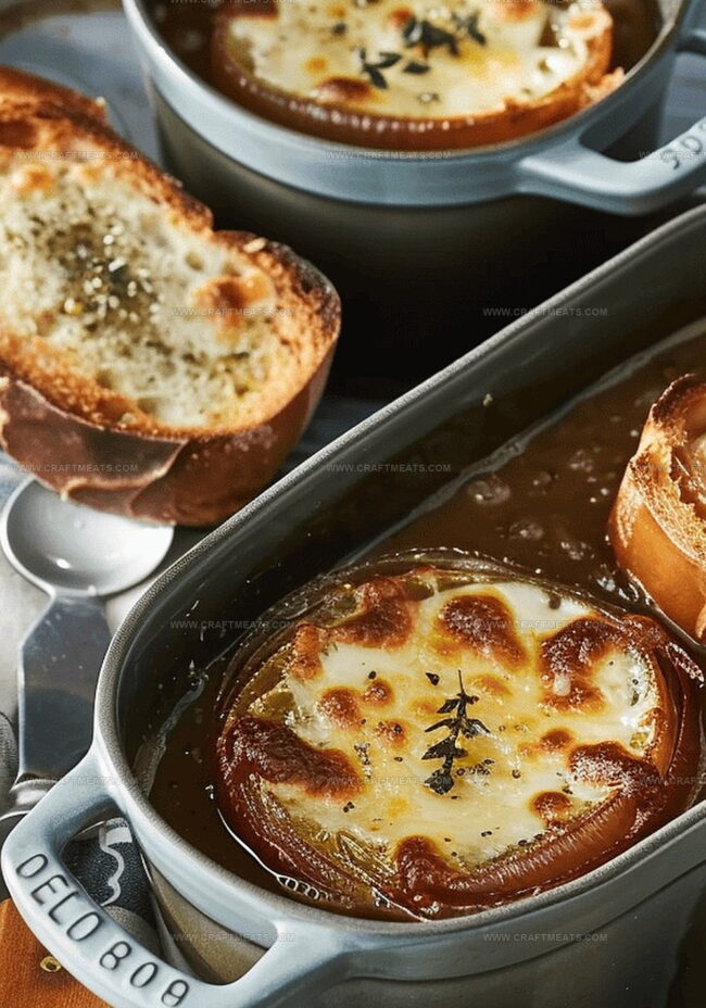 Directions to Create Savory French Onion Soup Delight