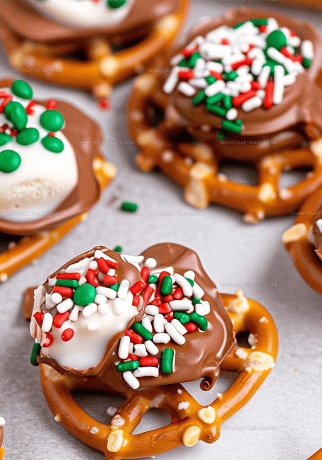 How to Make Rolo Pretzel Treats