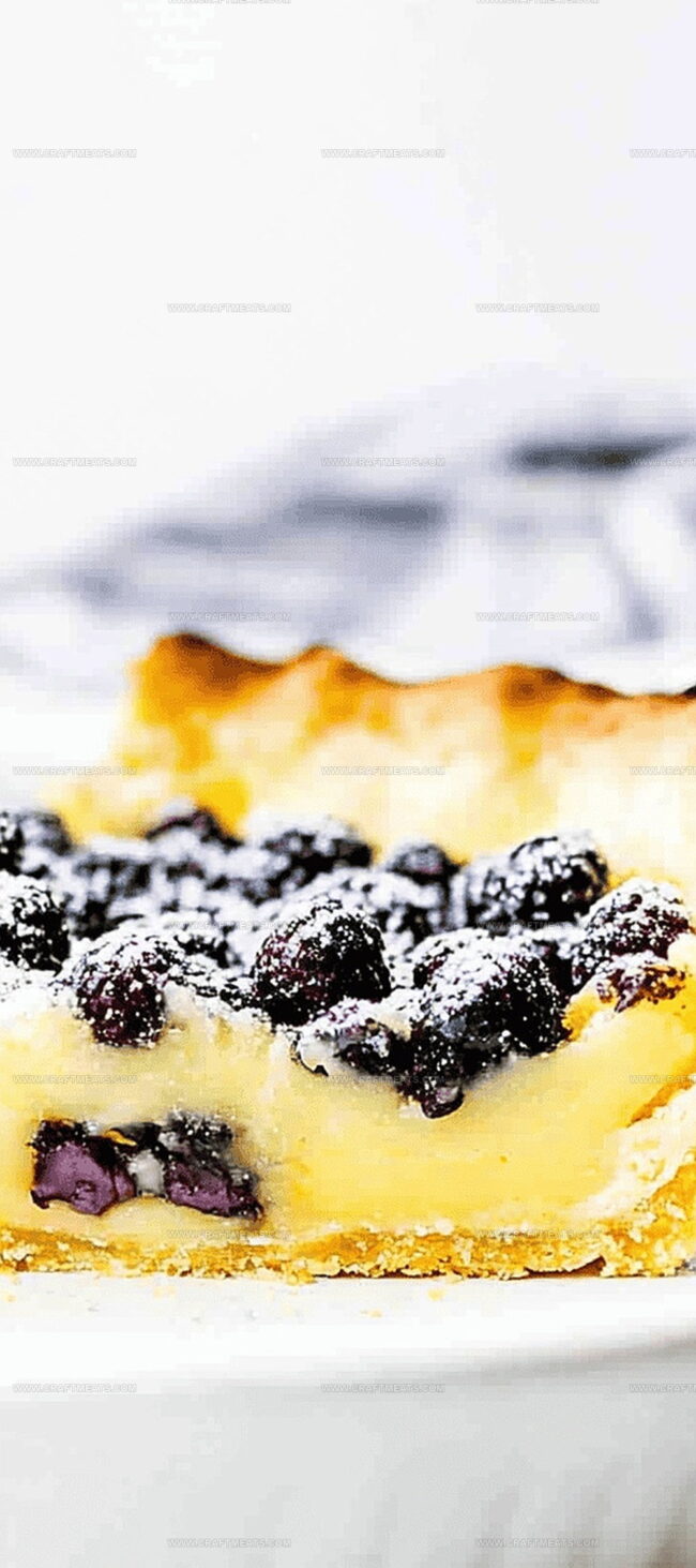 Blueberry Buttermilk Pie Brings a Southern Slice of Heaven