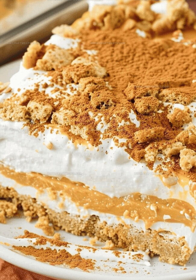 Instructions for Assembling Pumpkin Icebox Layers