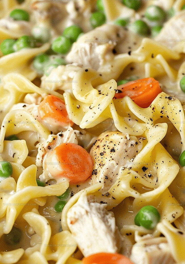 How to Prepare Creamy Chicken Noodle Bake Easily