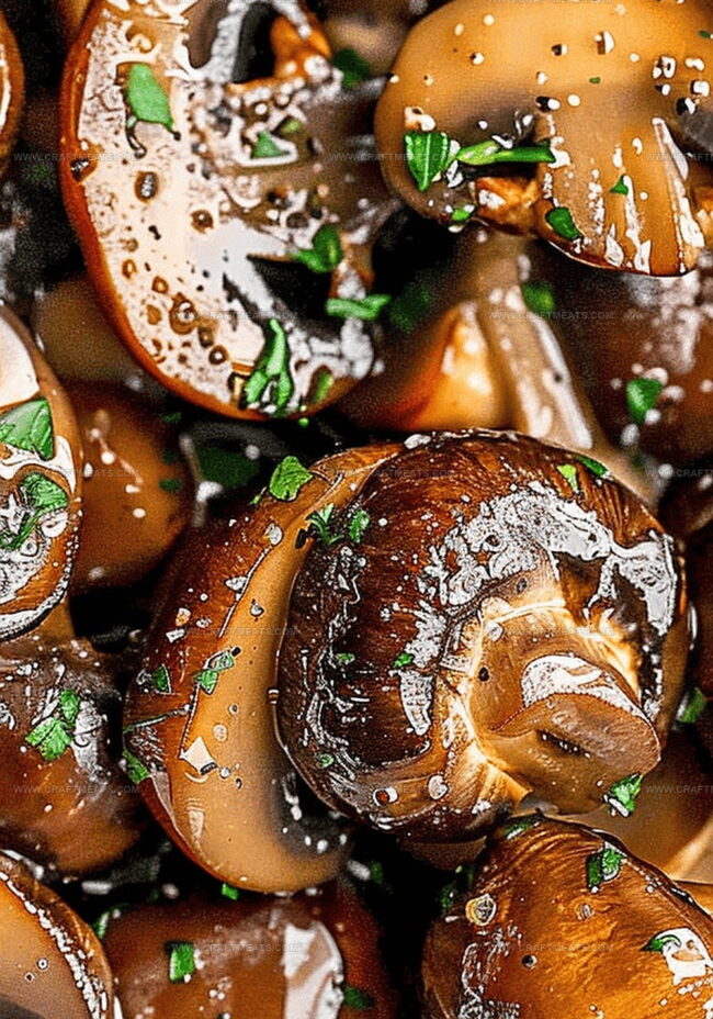 Instructions for Cooking Sautéed Mushrooms with Garlic Butter