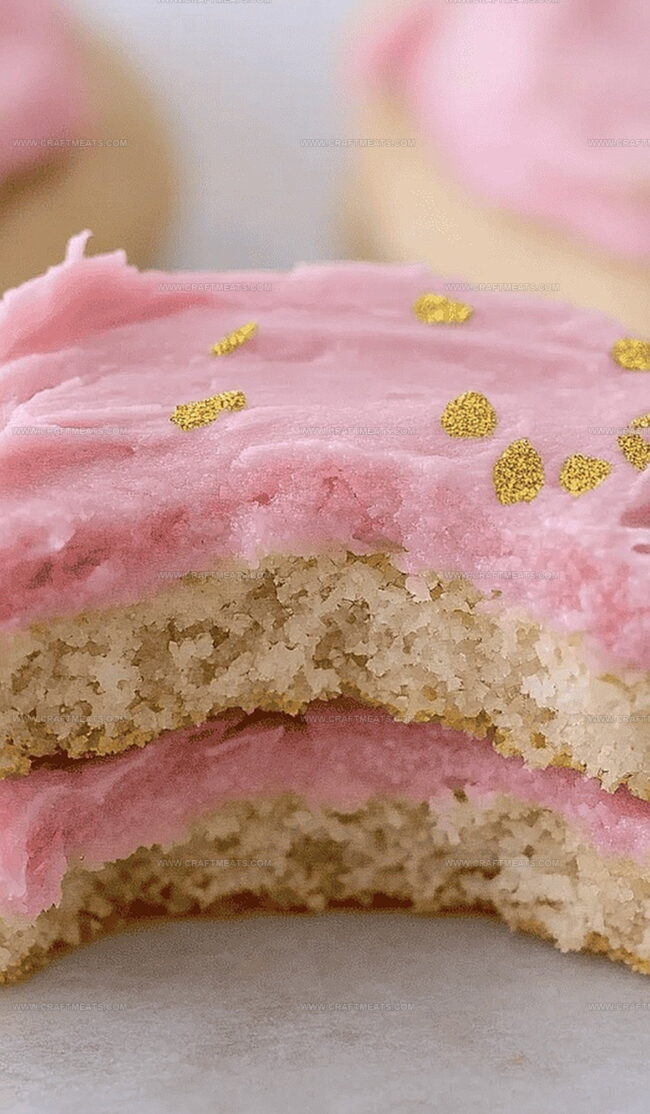 How to Make Iced Sugar Cookies with That Signature Crumble