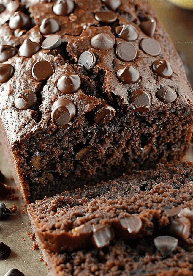 How to Bake Chocolate Chip Banana Cocoa Loaf