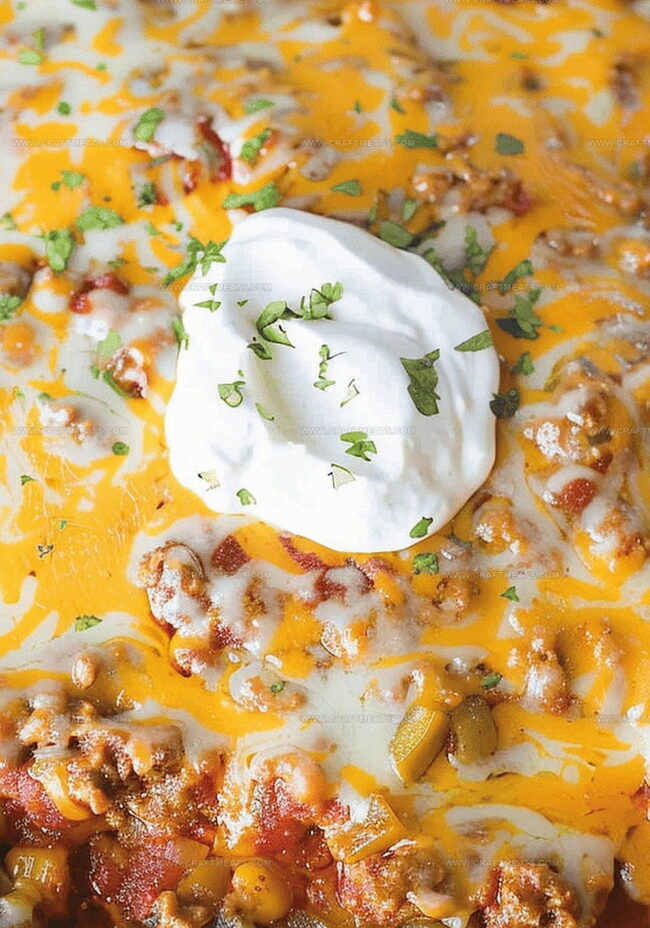 Assembly Instructions for Tex-Mex Layered Delight